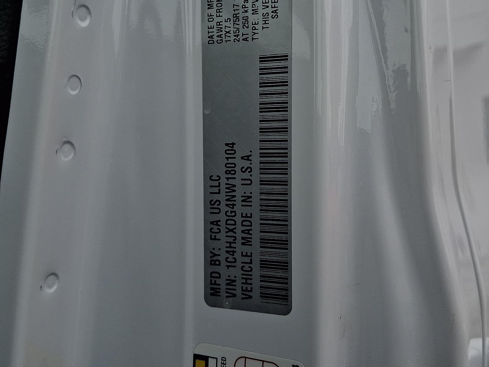 2022 Jeep Wrangler Unlimited Sport S