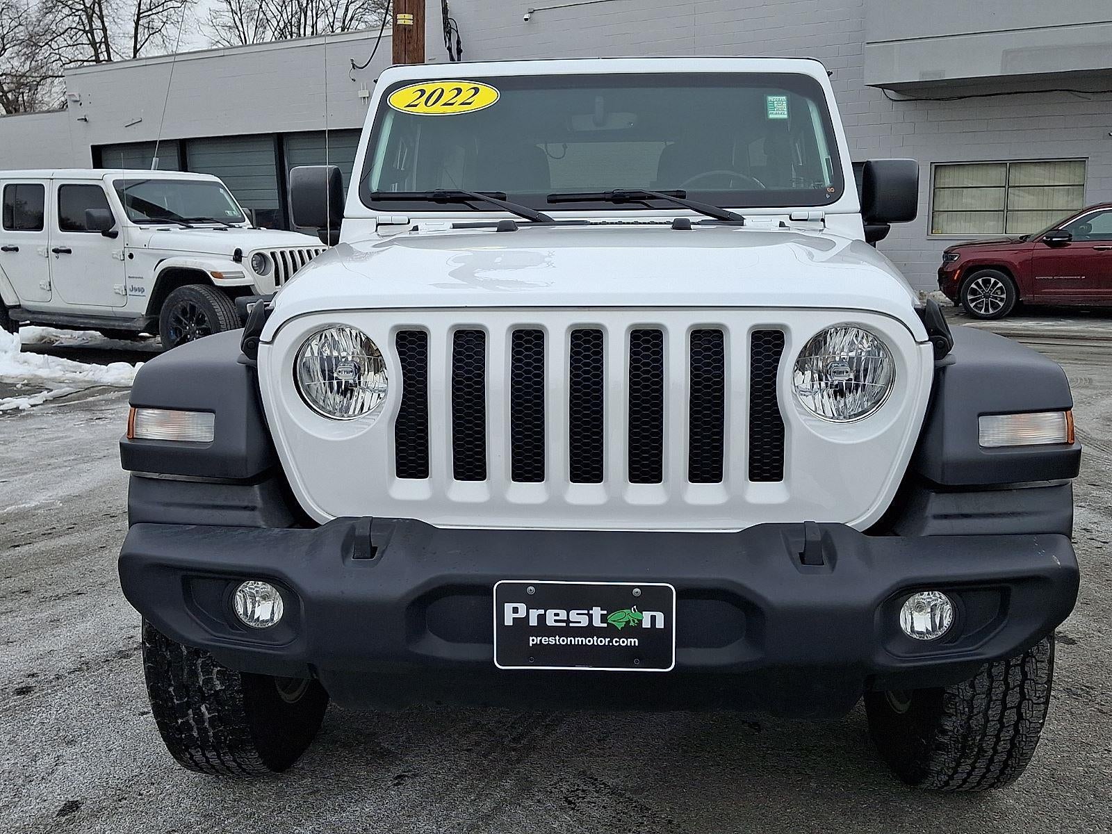 2022 Jeep Wrangler Unlimited Sport S