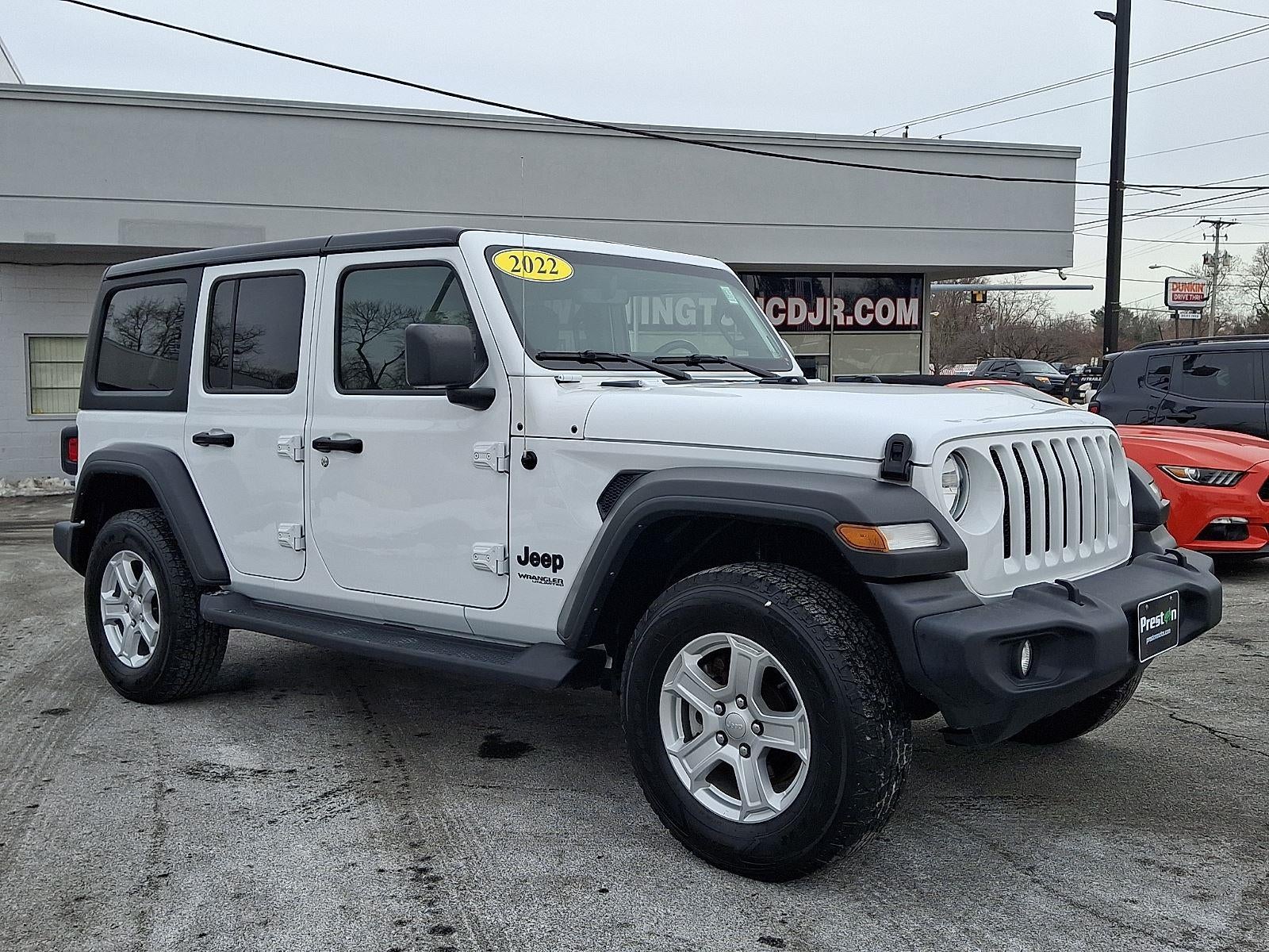 2022 Jeep Wrangler Unlimited Sport S