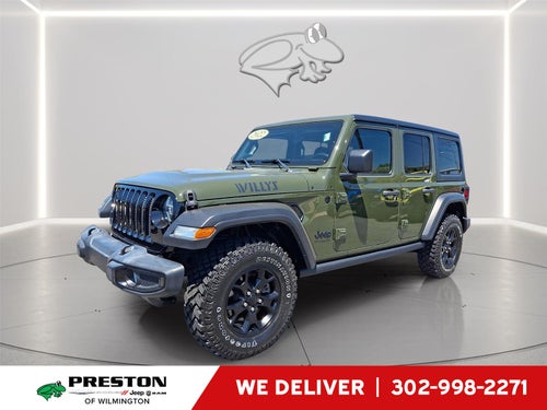 2022 Jeep Wrangler Unlimited Willys
