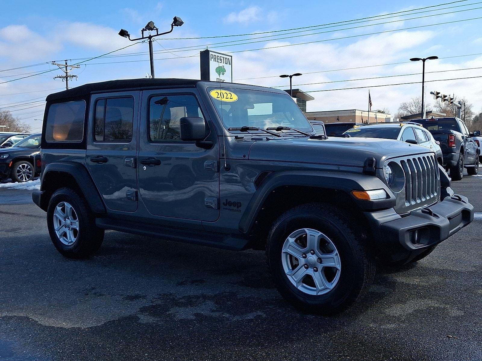 2022 Jeep Wrangler Unlimited Sport S