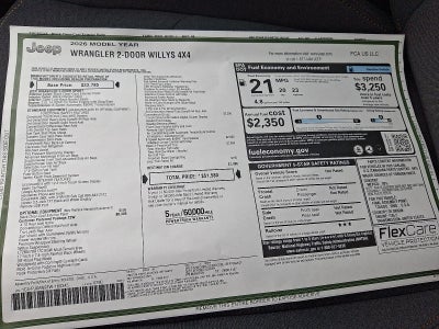 2026 Jeep Wrangler Willys