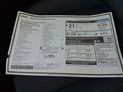 2026 Jeep Wrangler Sport