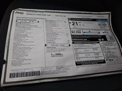 2026 Jeep Wrangler Sport S