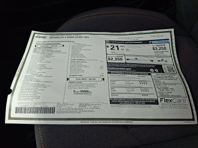 2026 Jeep Wrangler Sport