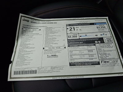 2026 Jeep Wrangler Sahara