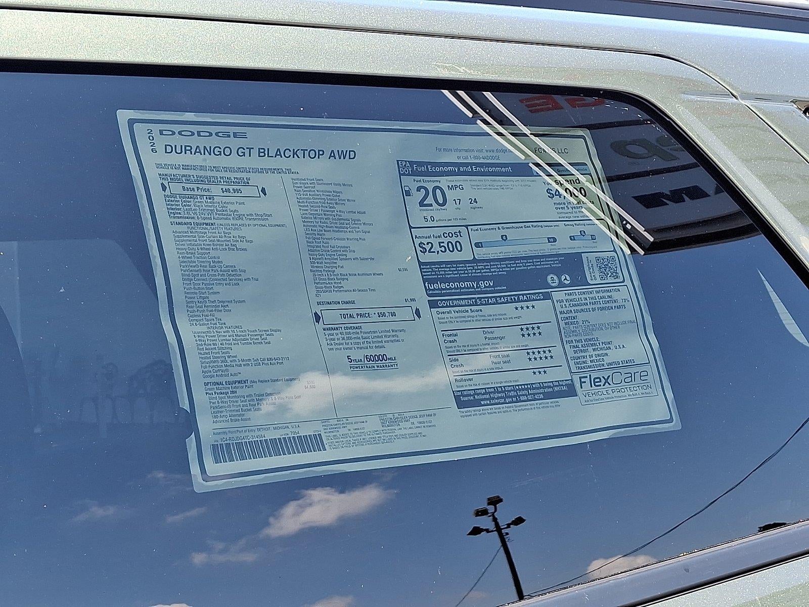 2026 Dodge Durango GT Plus