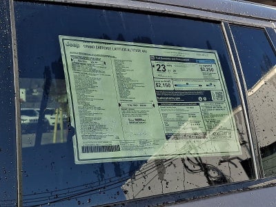 2026 Jeep Grand Cherokee Laredo Altitude