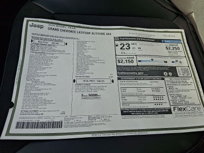 2026 Jeep Grand Cherokee Laredo Altitude