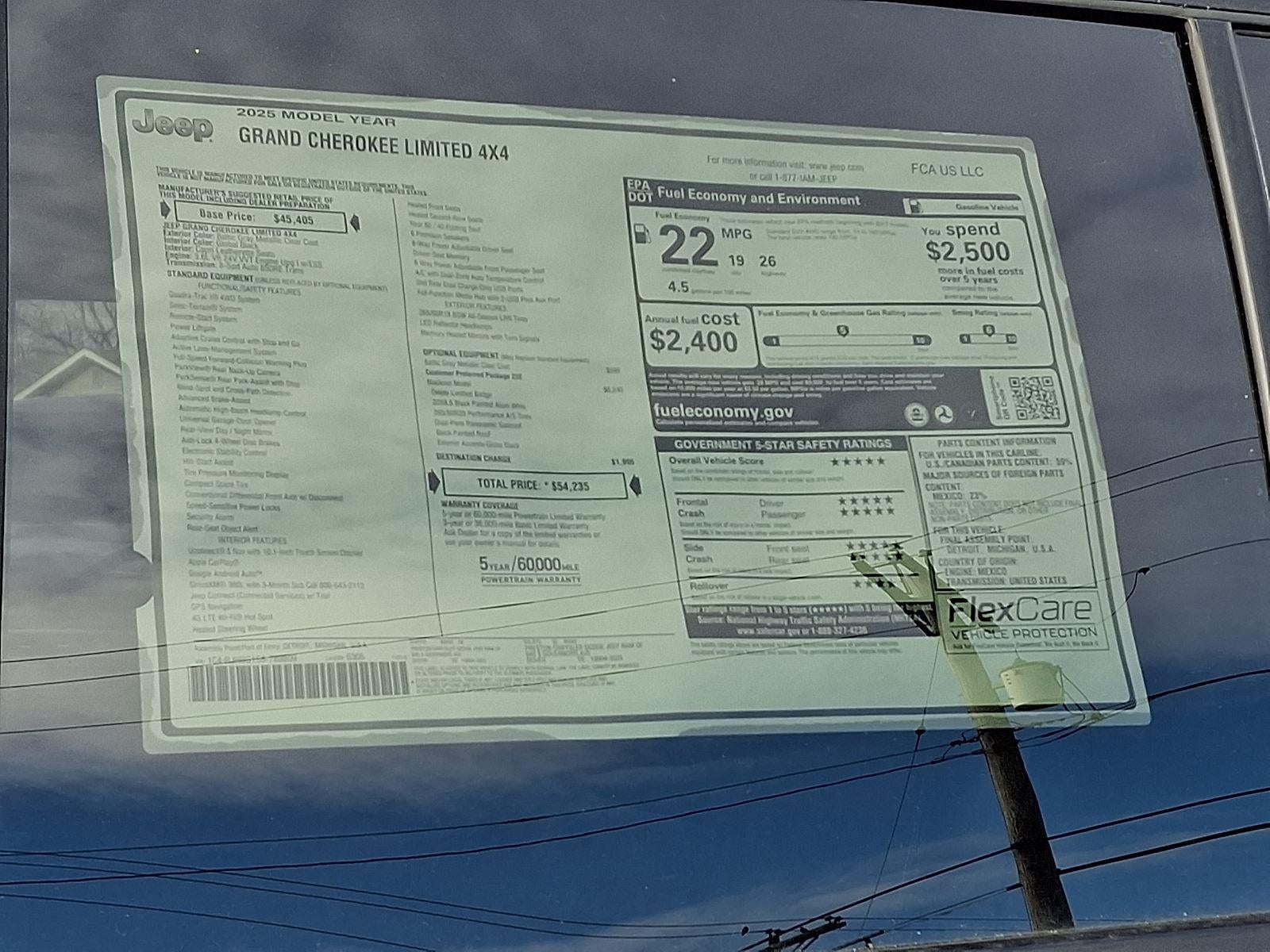 2025 Jeep Grand Cherokee Limited