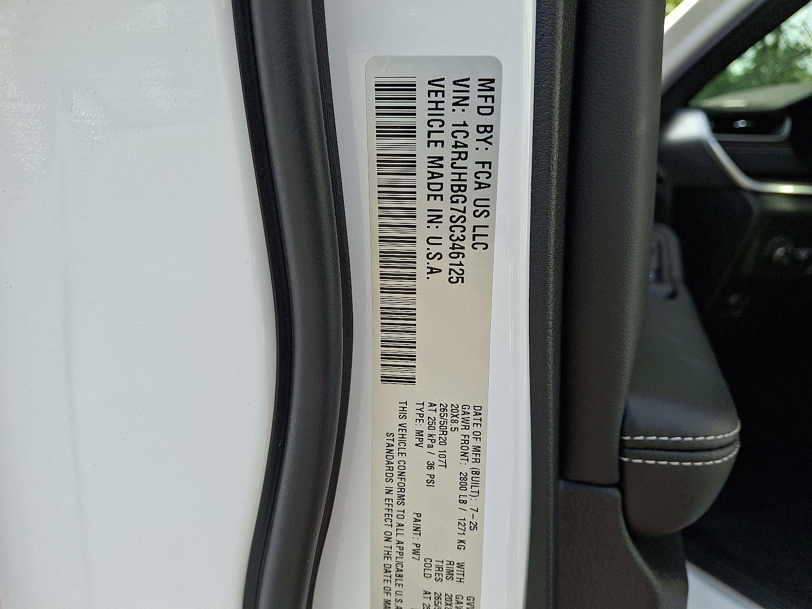 2025 Jeep Grand Cherokee Limited