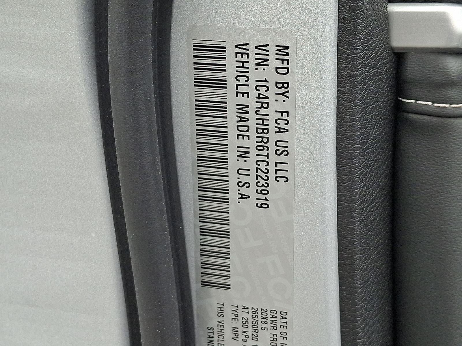 2026 Jeep Grand Cherokee Limited Reserve