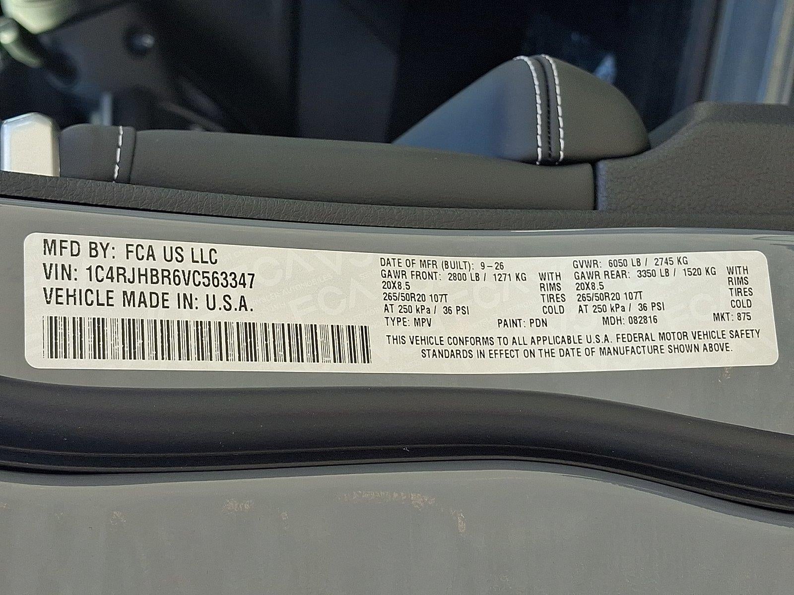 2027 Jeep Grand Cherokee Limited Reserve
