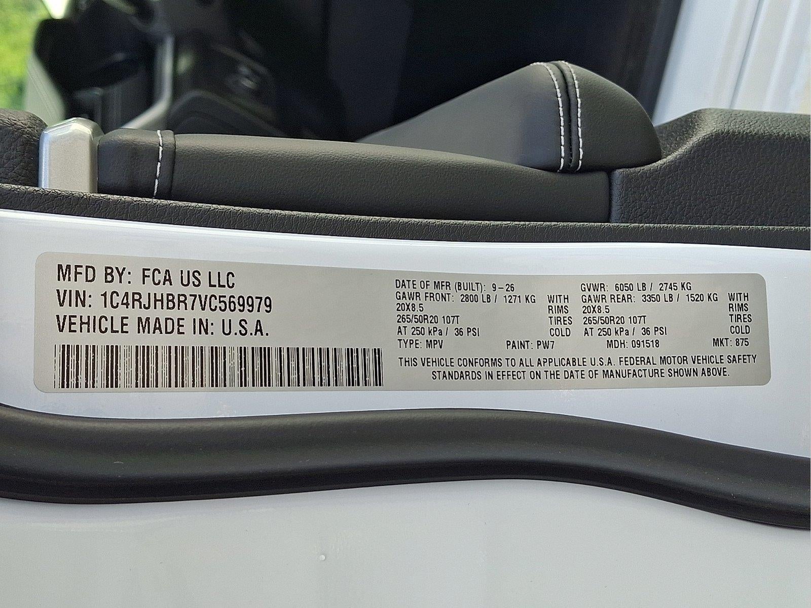 2027 Jeep Grand Cherokee Limited Reserve
