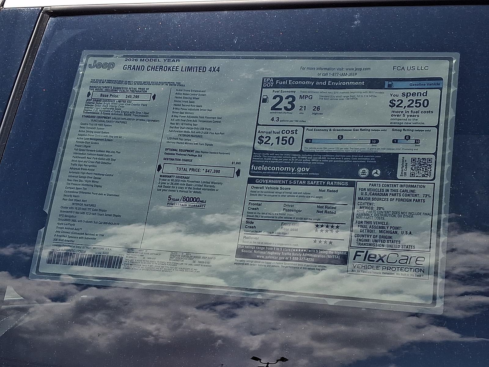 2026 Jeep Grand Cherokee Limited