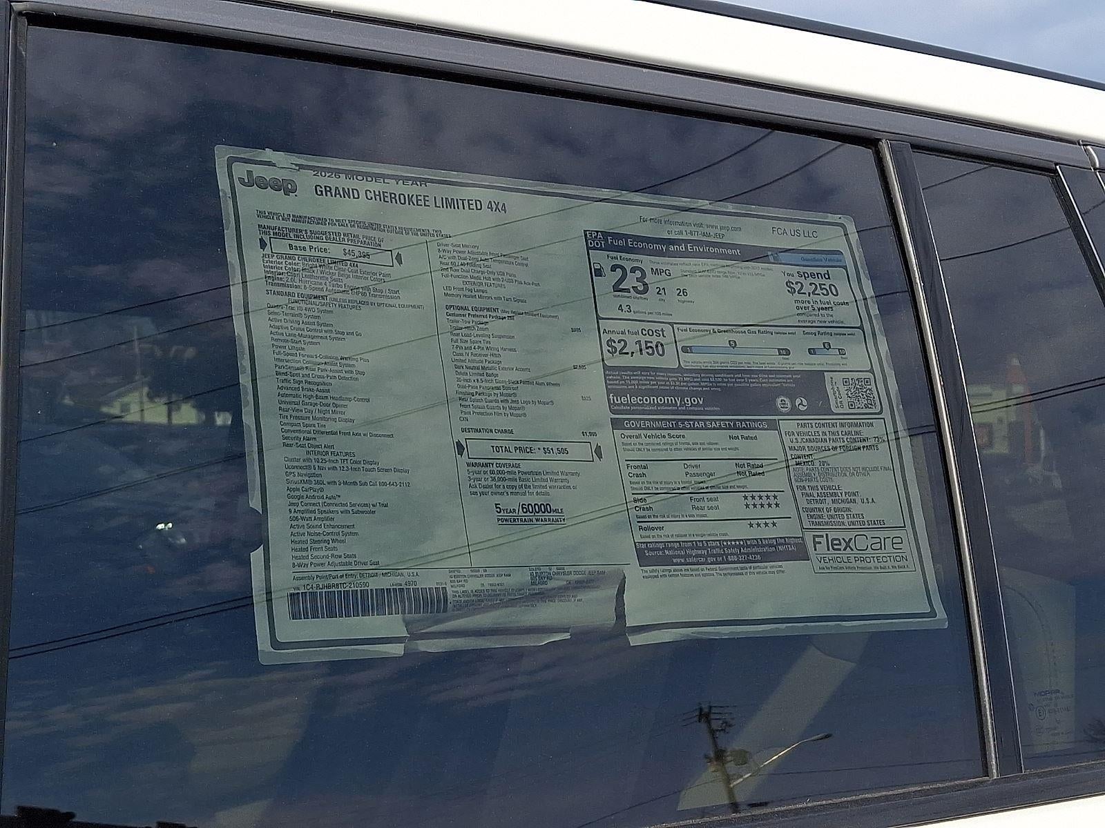 2026 Jeep Grand Cherokee Limited