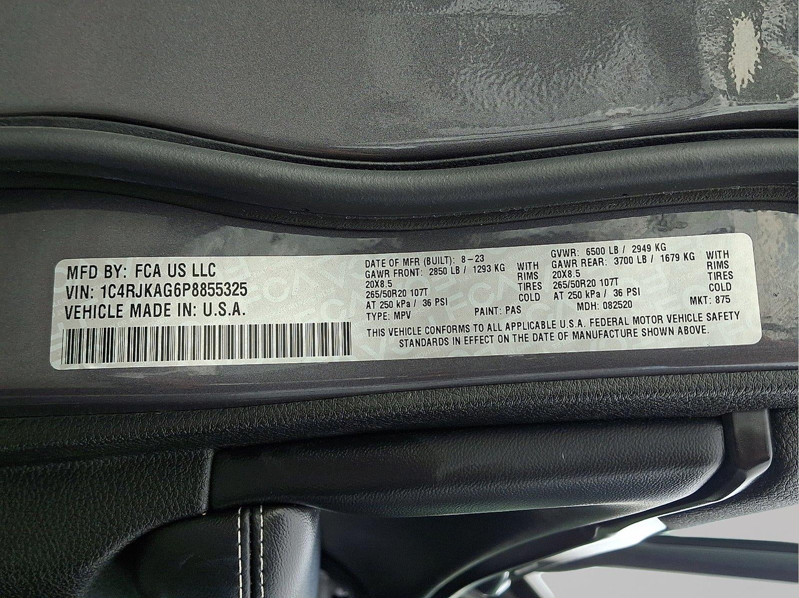2023 Jeep Grand Cherokee L Altitude X