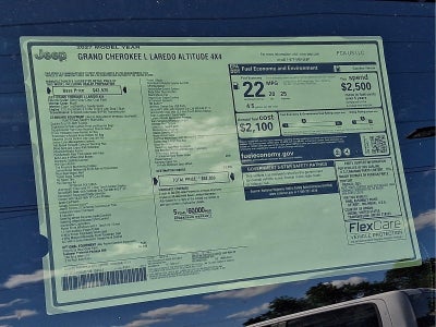 2027 Jeep Grand Cherokee L Laredo Altitude