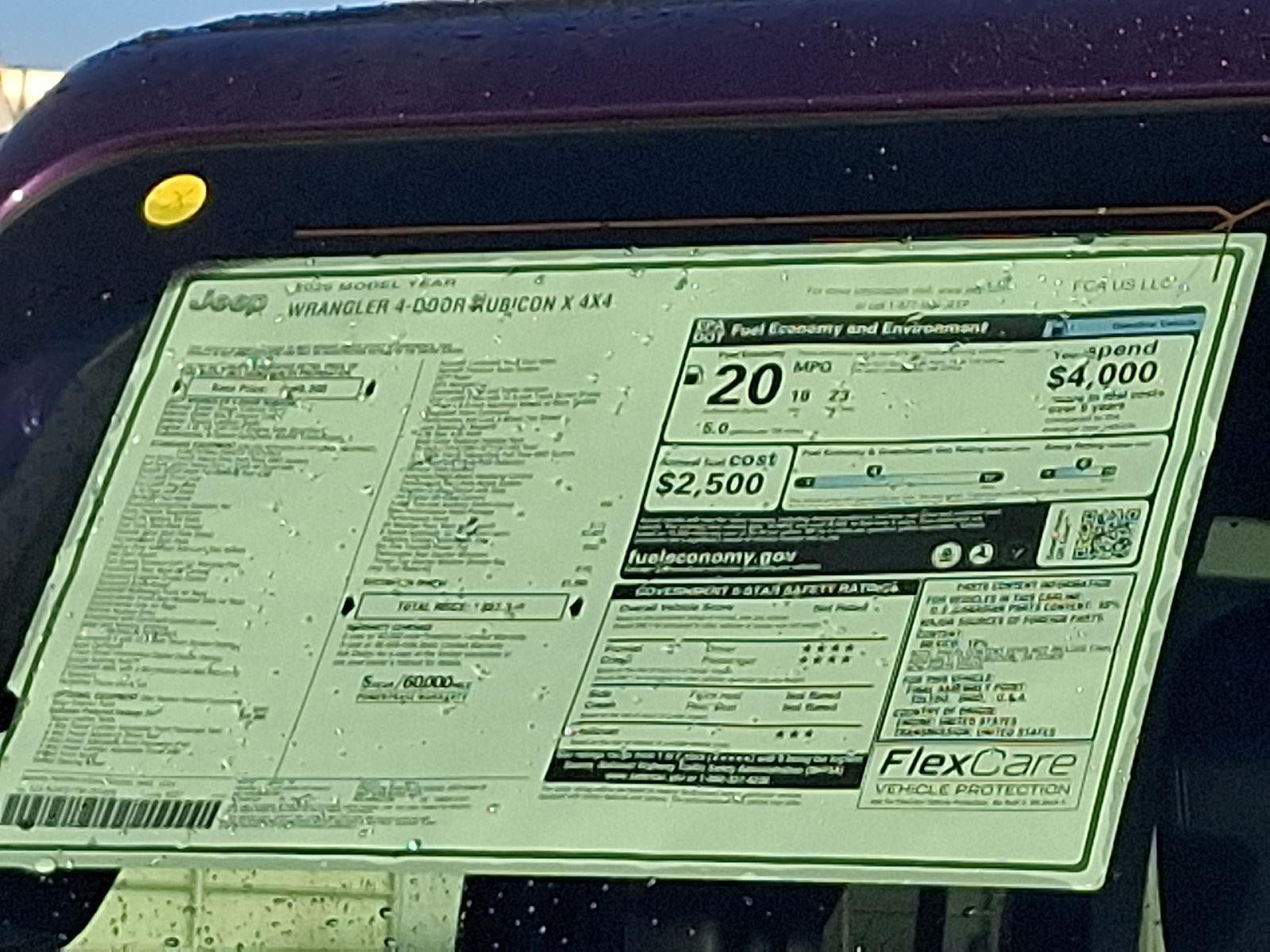 2026 Jeep Wrangler Rubicon X