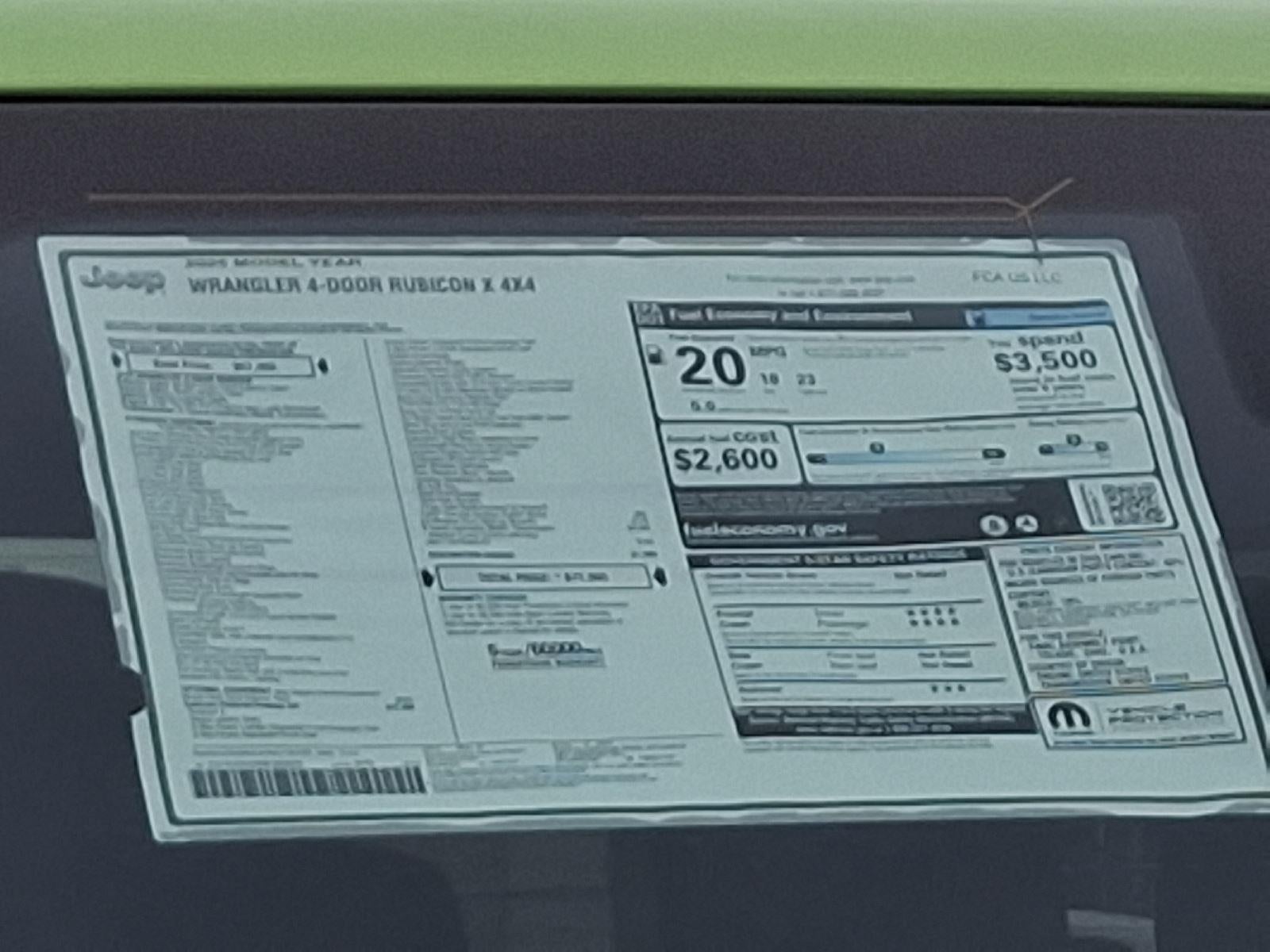 2025 Jeep Wrangler Rubicon X