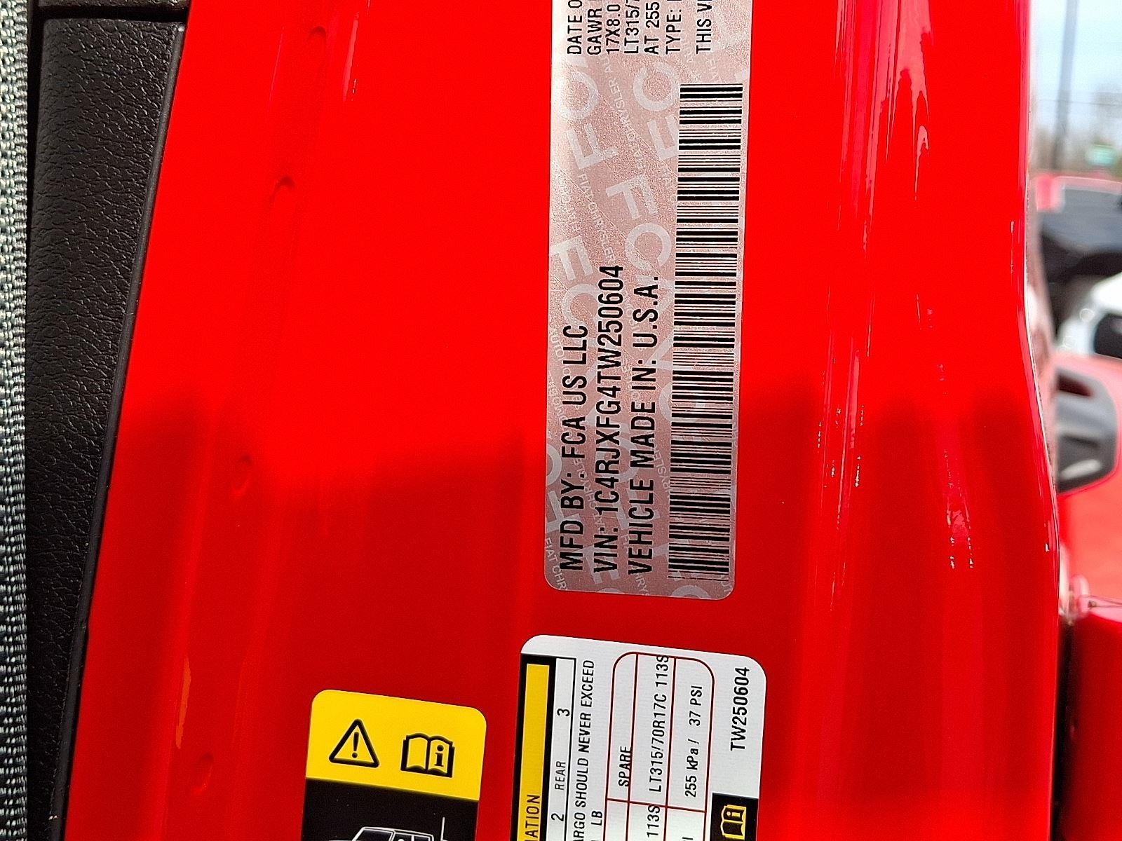 2026 Jeep Wrangler Rubicon X