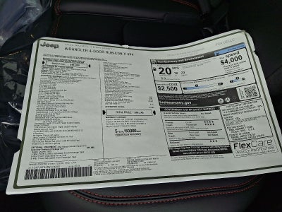 2026 Jeep Wrangler Rubicon X