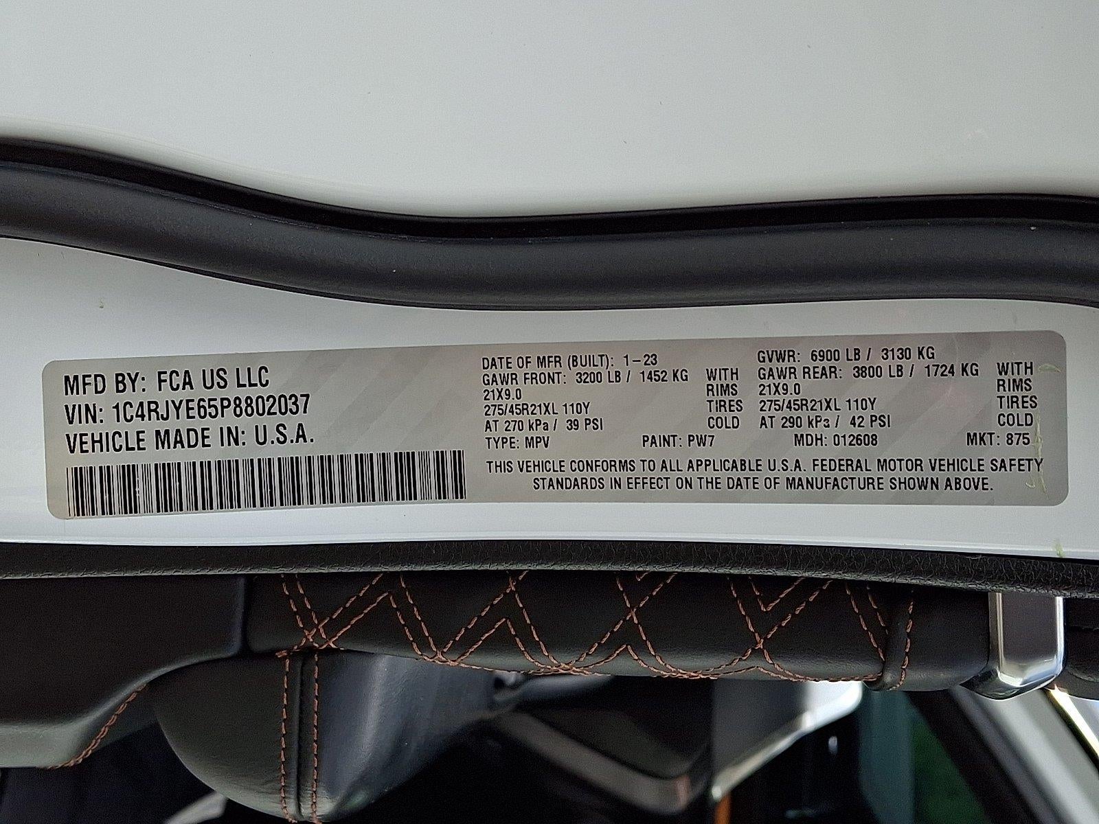 2023 Jeep Grand Cherokee 4Xe Summit Reserve