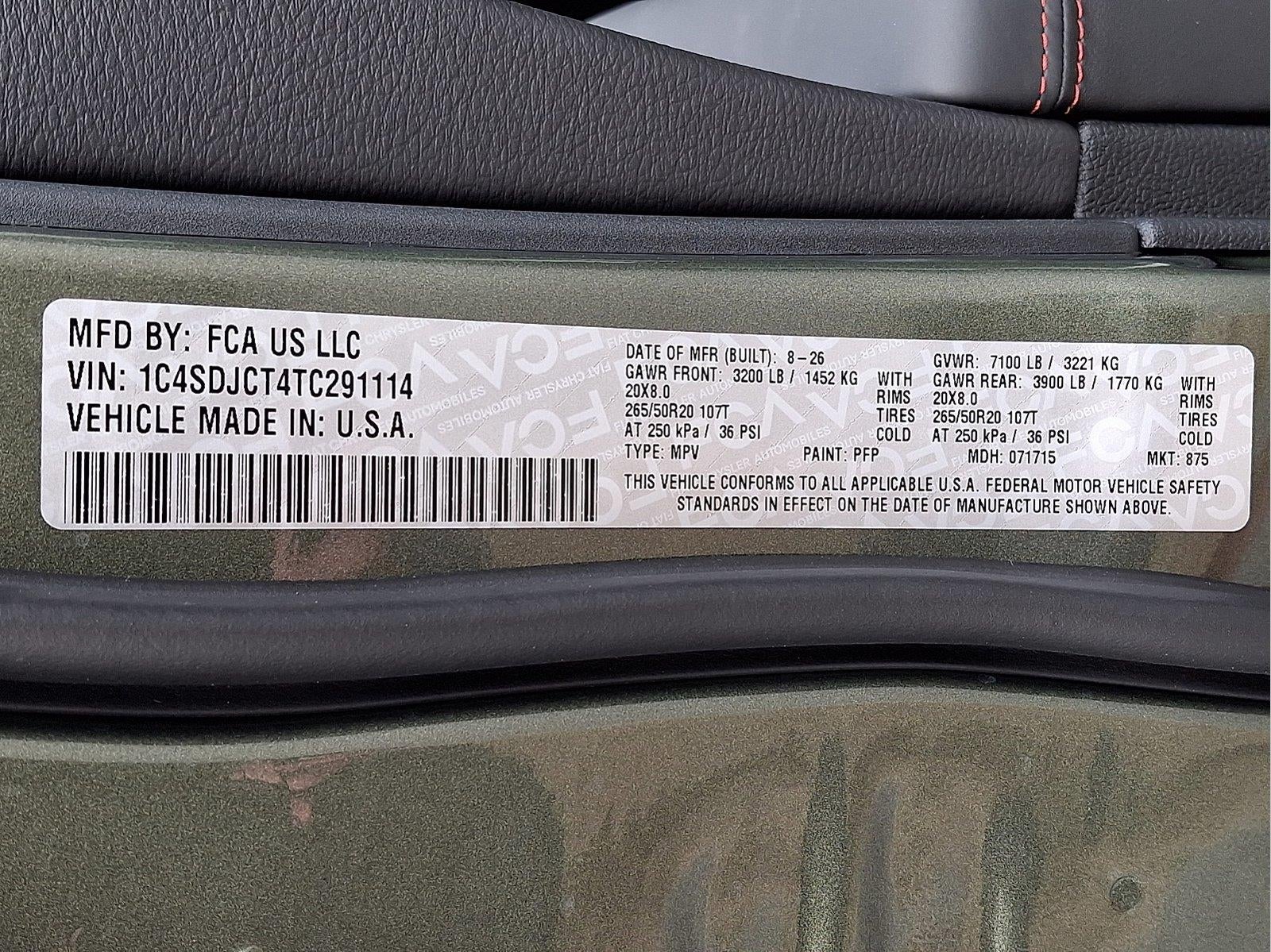 2026 Dodge Durango GT Plus HEMI V8