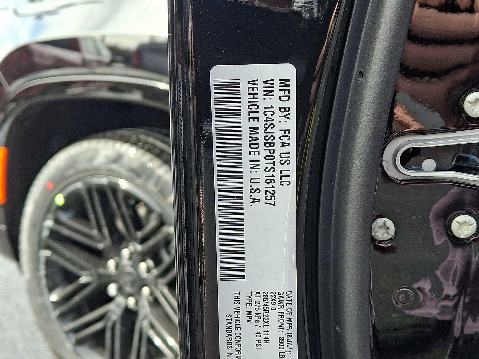 2026 Jeep Grand Wagoneer L Limited Reserve