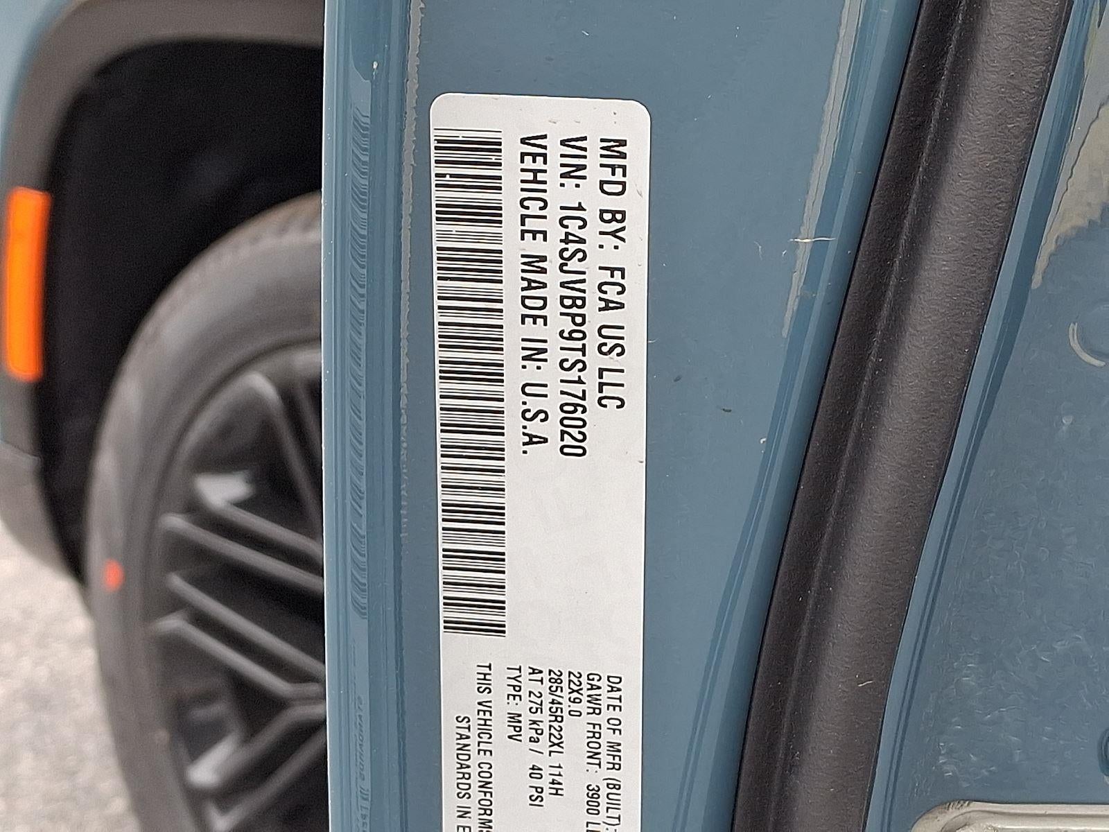 2026 Jeep Grand Wagoneer Limited Reserve