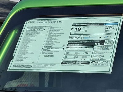 2025 Jeep Gladiator Rubicon X