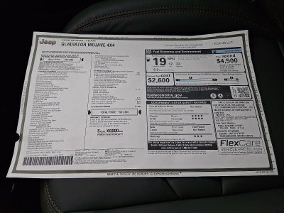 2026 Jeep Gladiator Mojave 4x4