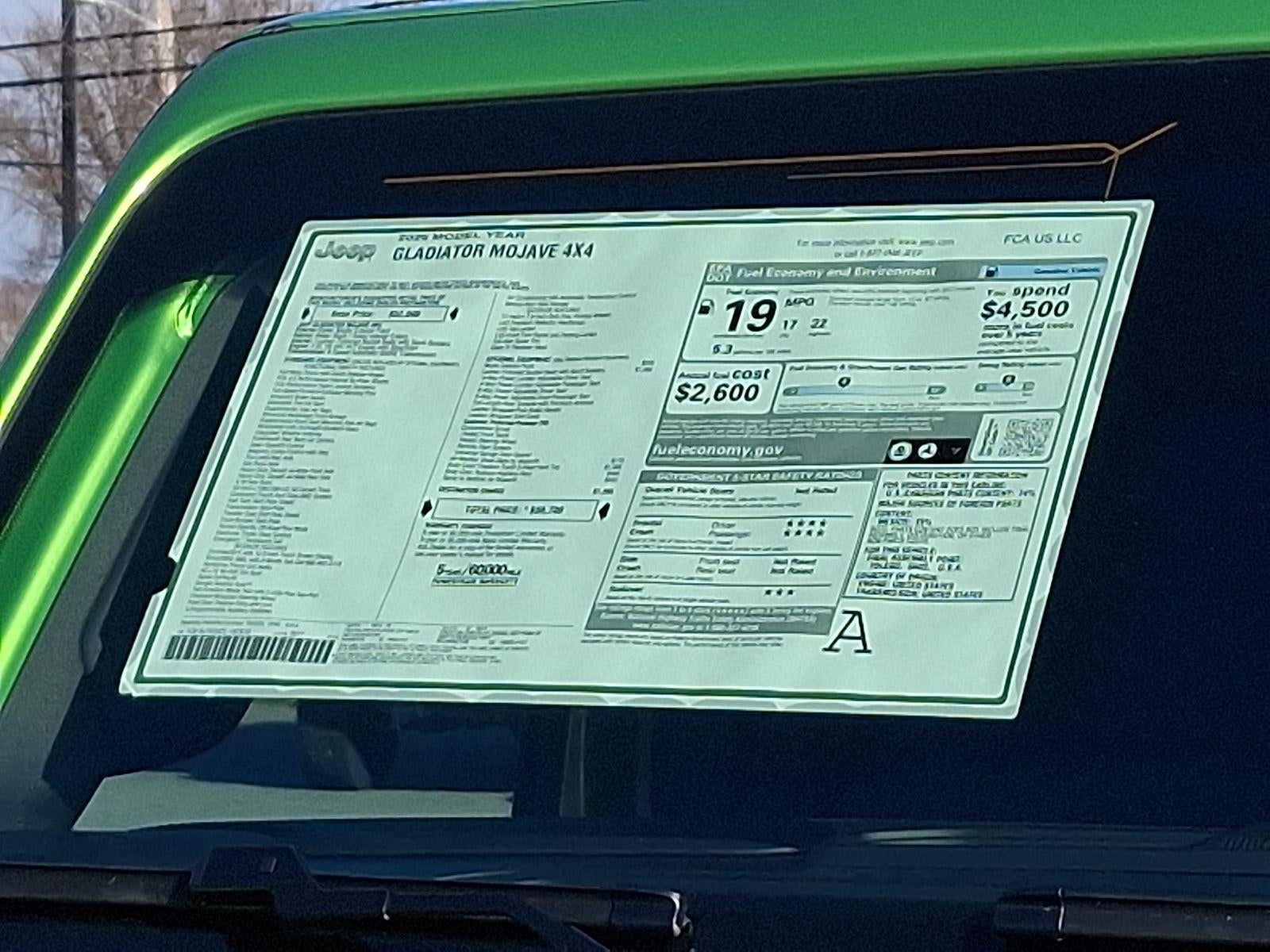 2026 Jeep Gladiator Mojave