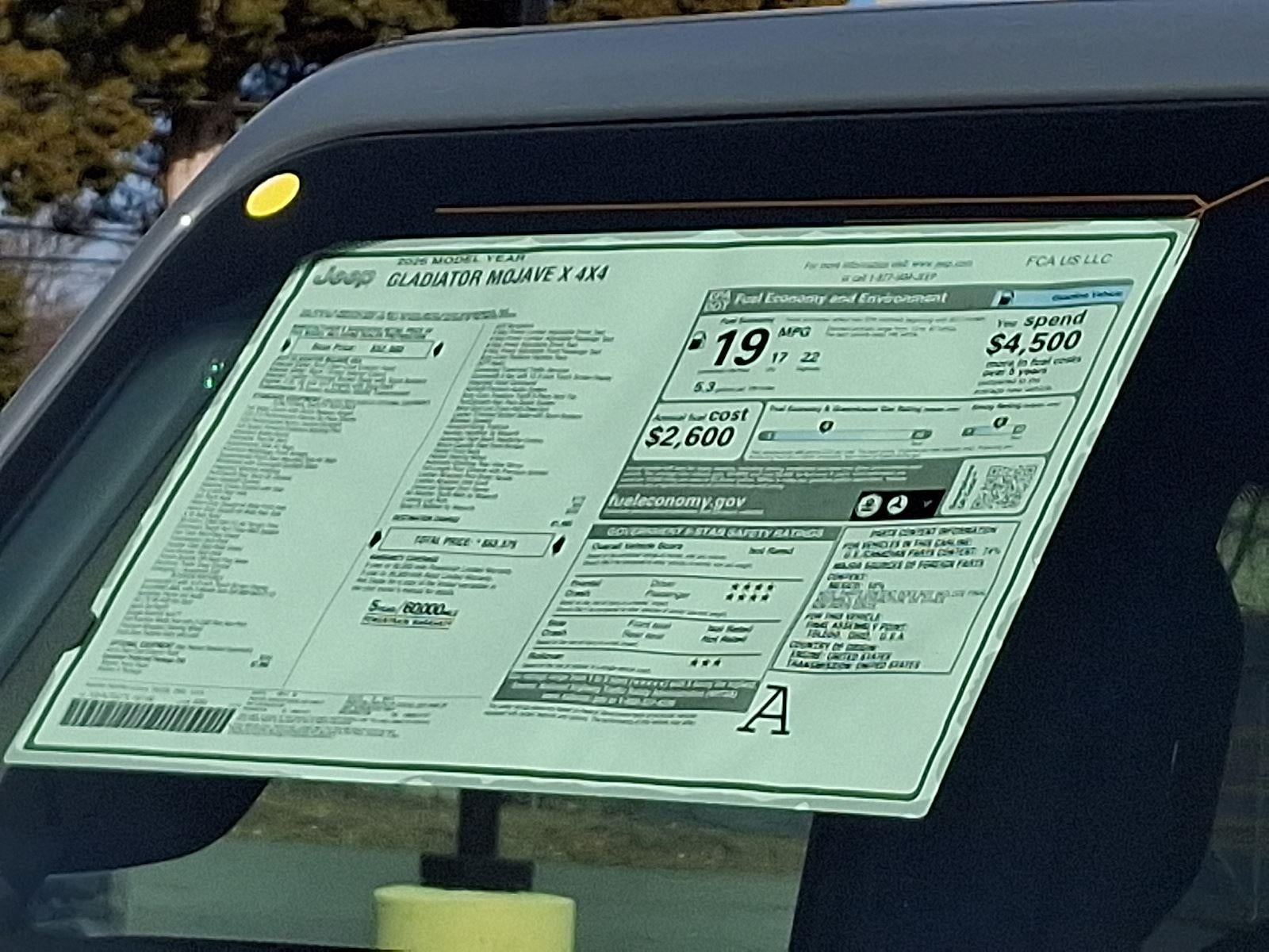 2026 Jeep Gladiator Mojave X