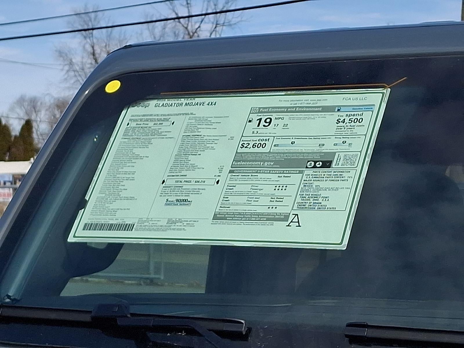 2026 Jeep Gladiator Mojave