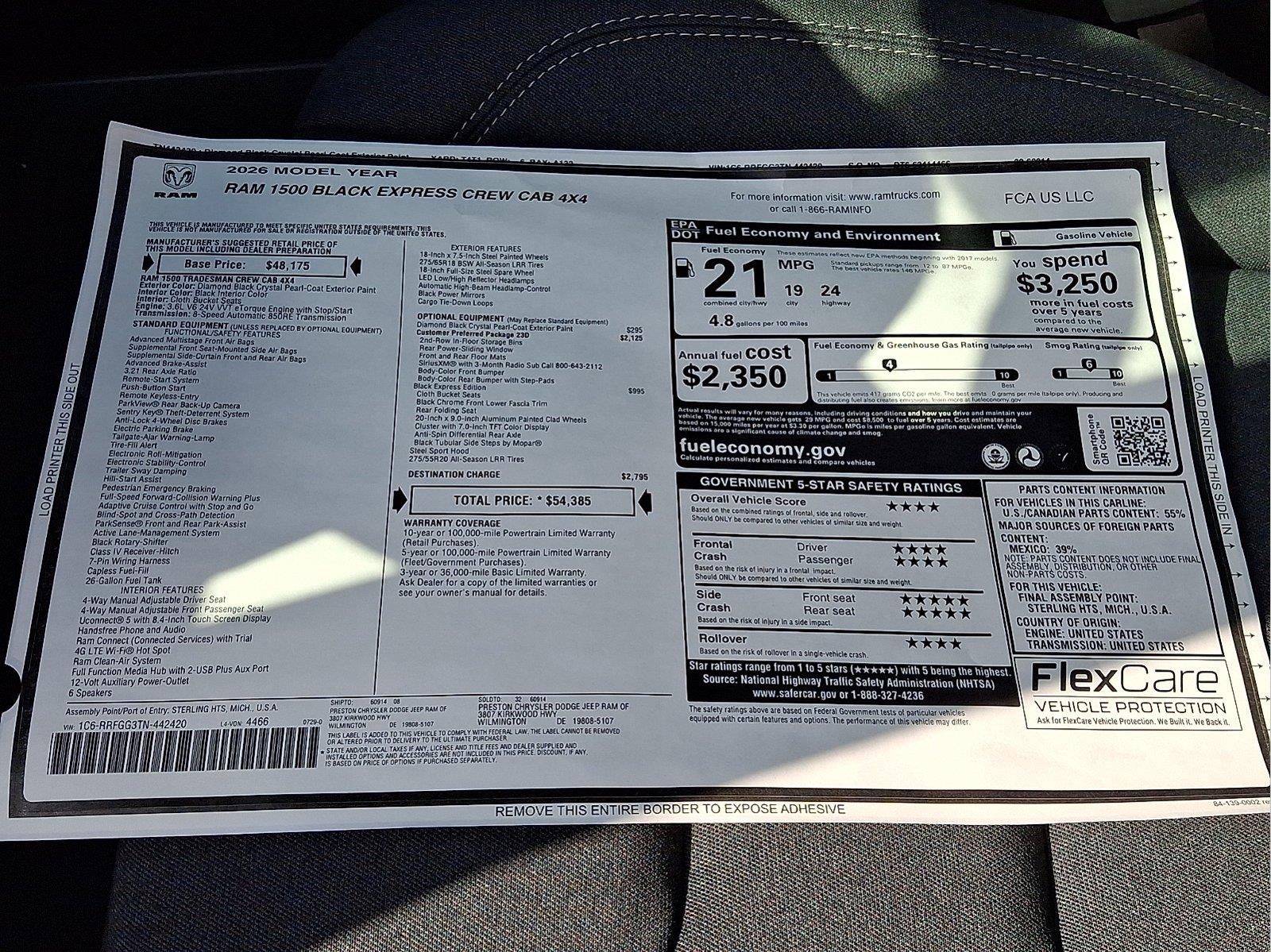 2026 RAM 1500 Express