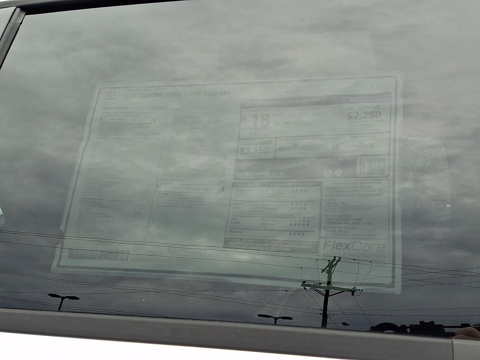 2026 RAM 1500 Big Horn