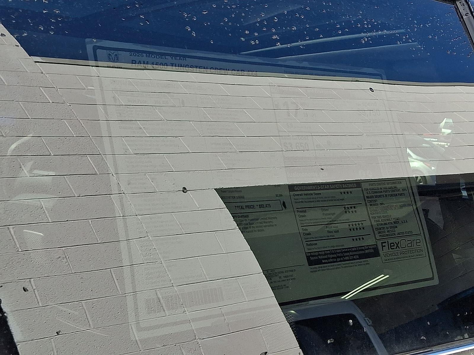 2026 RAM RAM 1500 Tungsten