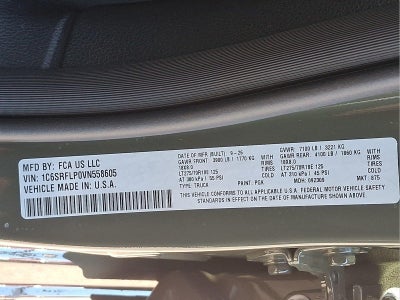 2027 RAM 1500 Rebel