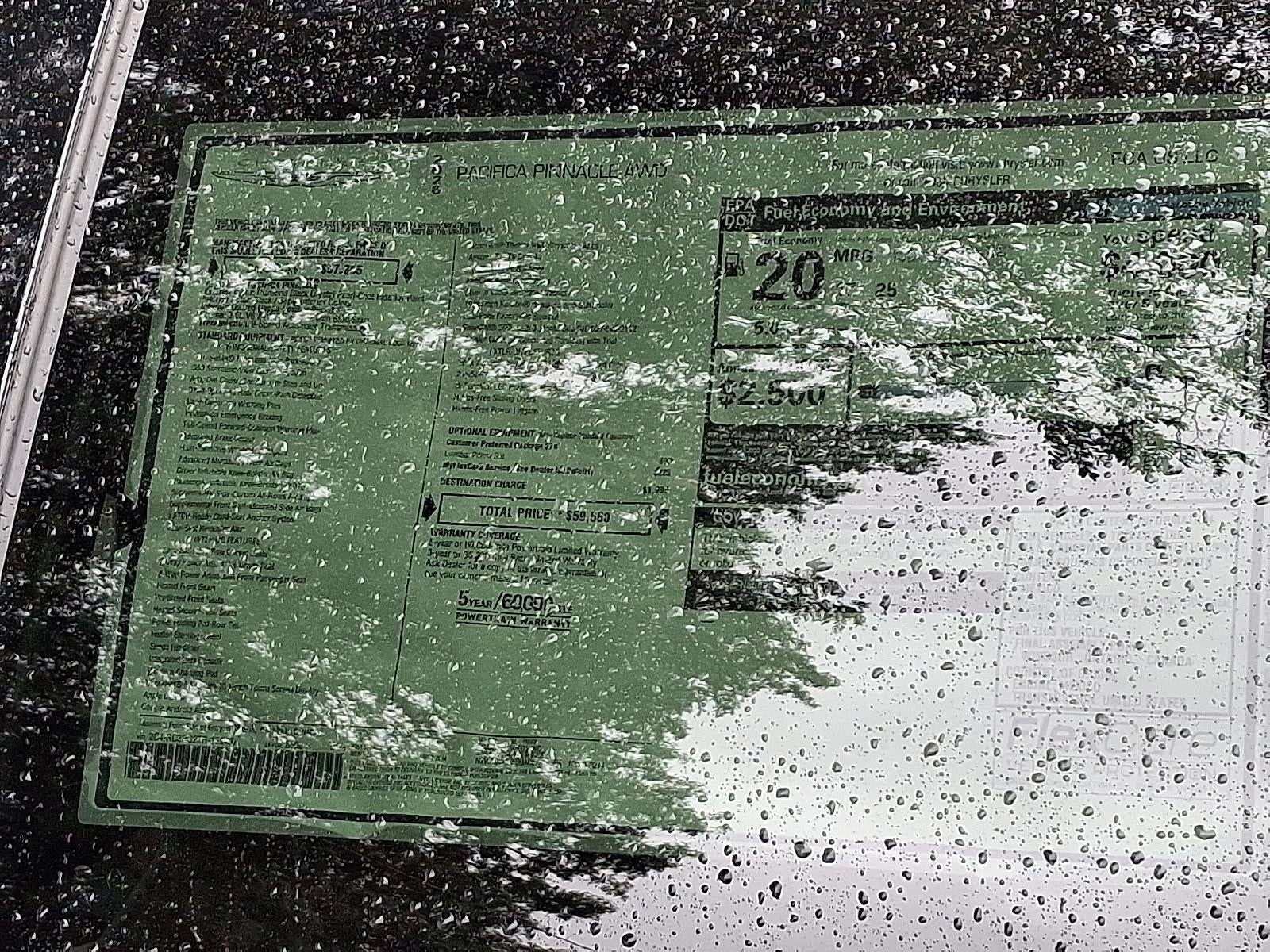 2026 Chrysler Pacifica Pinnacle