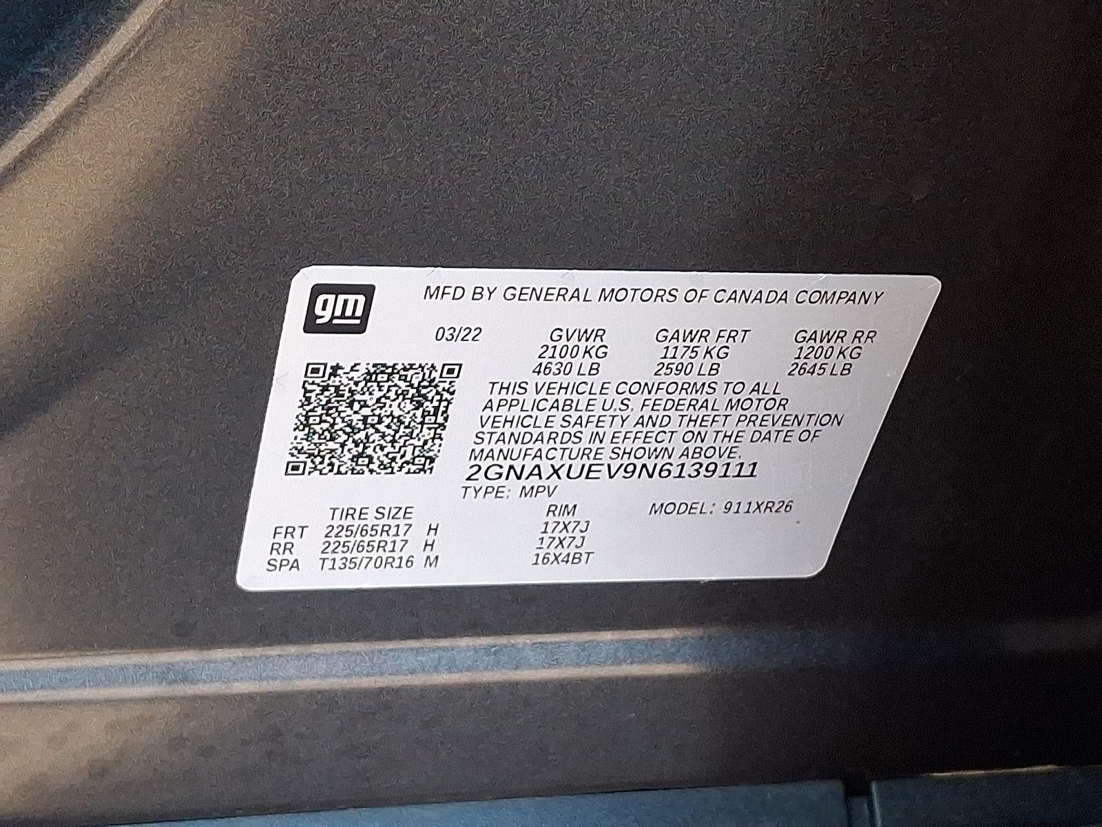 2022 Chevrolet Equinox LT