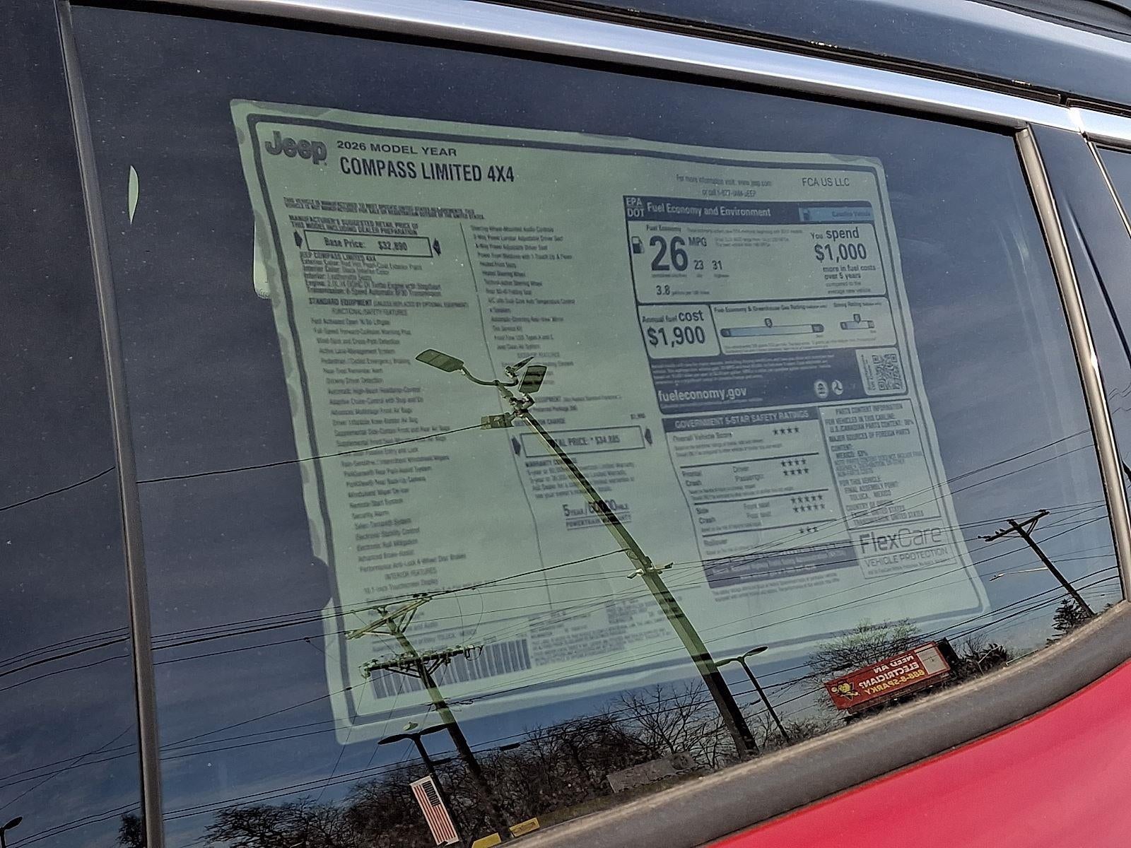 2026 Jeep Compass Limited