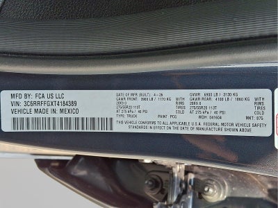 2026 RAM 1500 Big Horn
