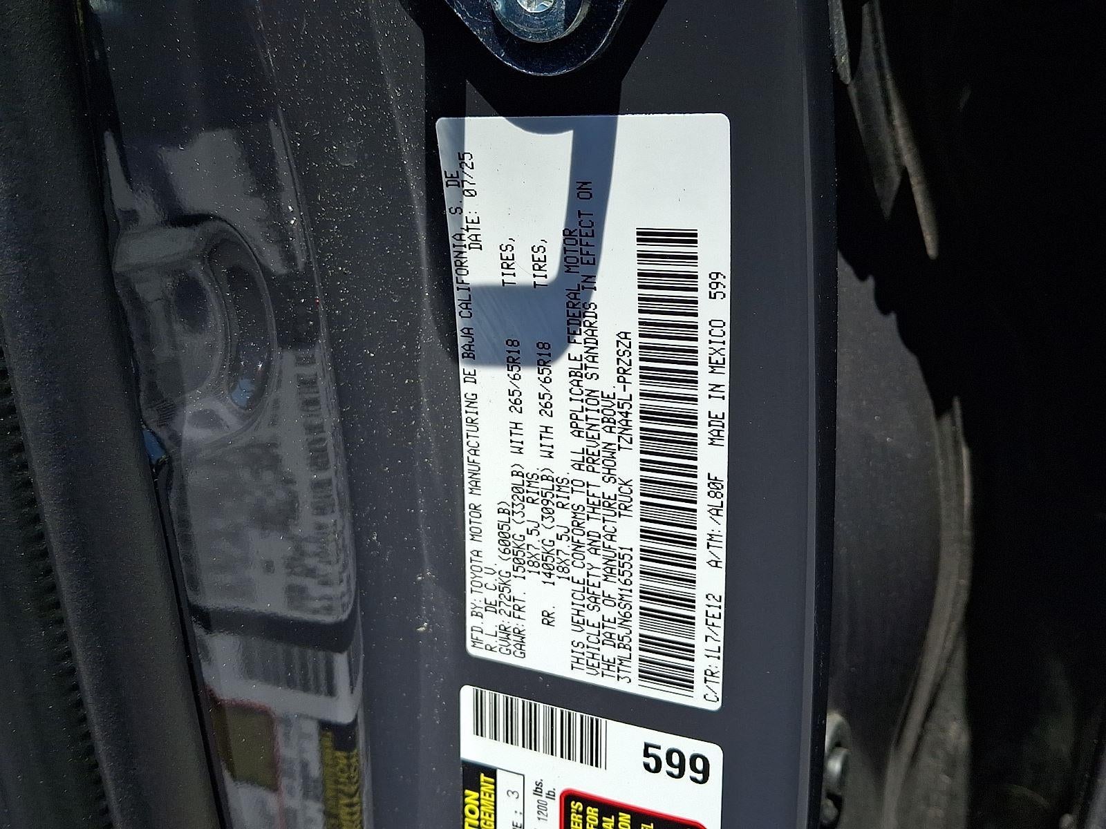 2025 Toyota Tacoma TRD Sport