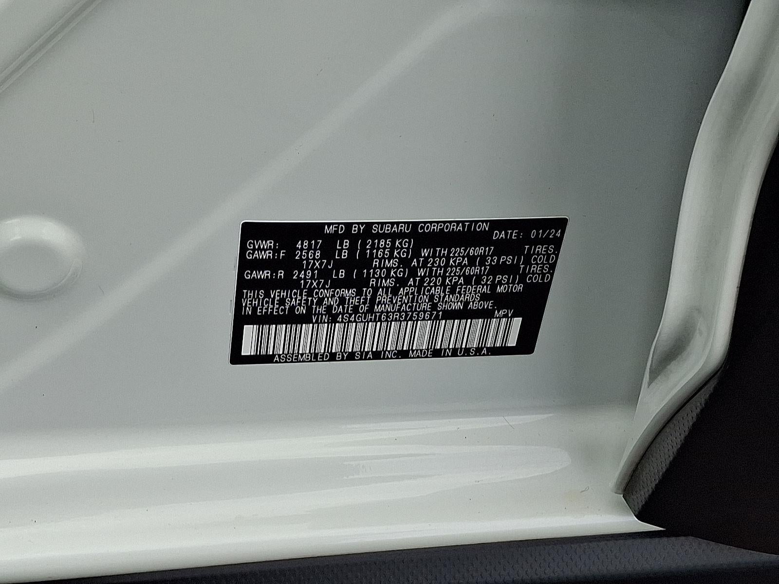 2024 Subaru Crosstrek Wilderness