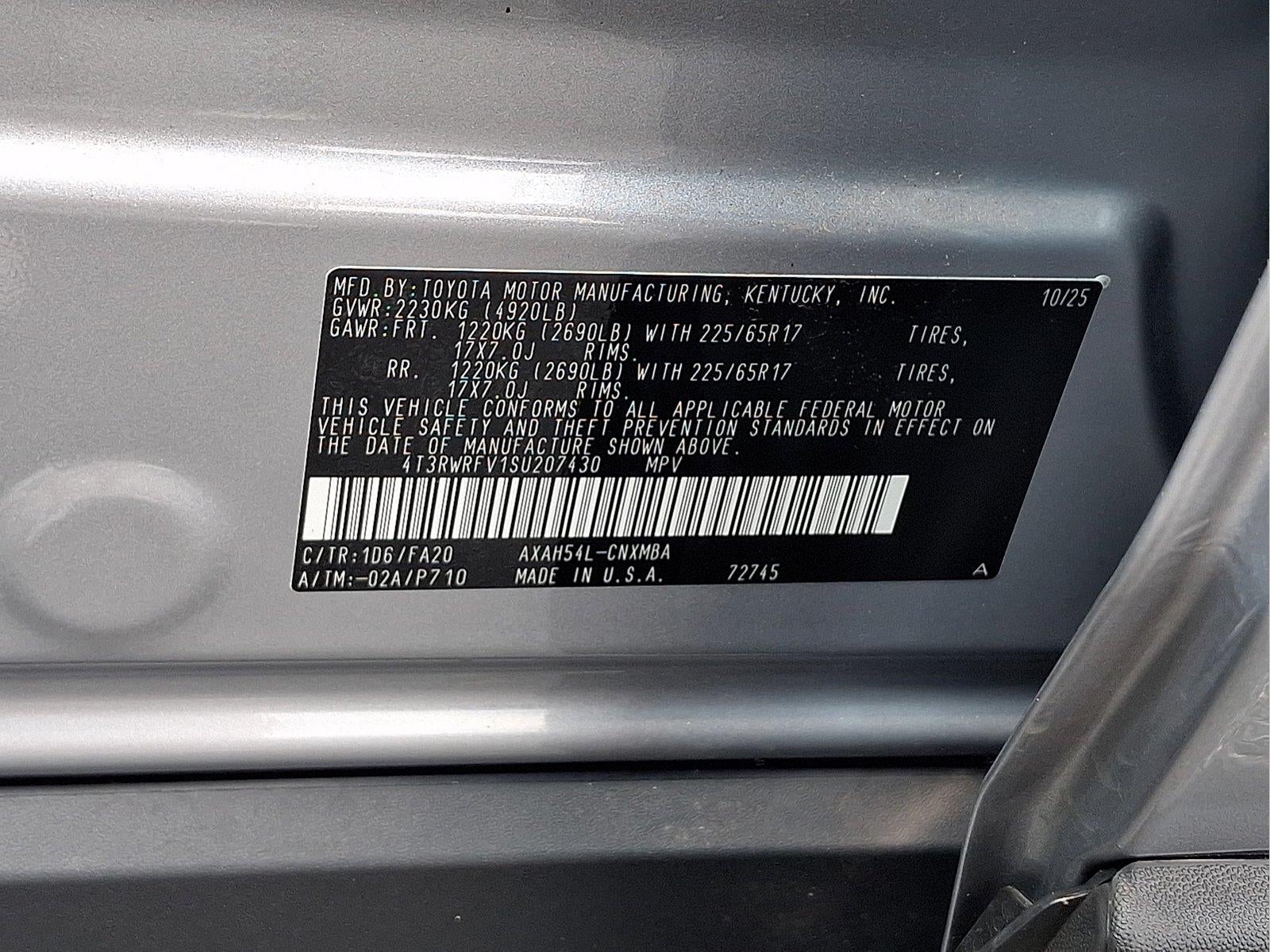 2025 Toyota RAV4 Hybrid XLE