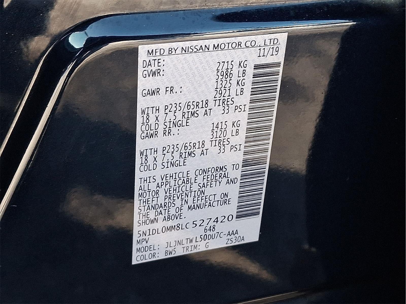 2020 INFINITI QX60 LUXE