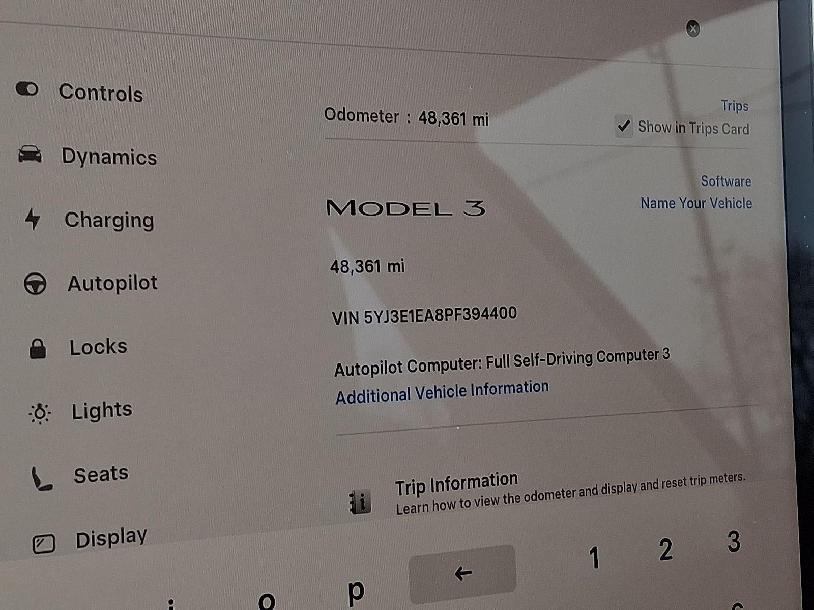2023 Tesla Model 3 RWD