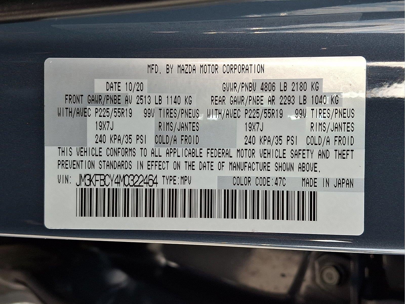 2021 Mazda Mazda Cx-5 Carbon Edition Turbo