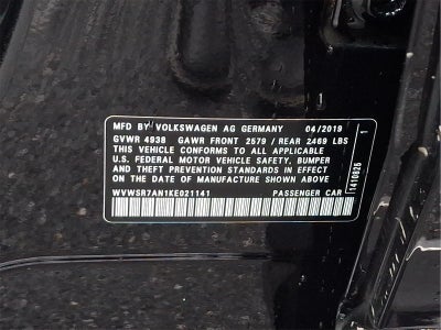 2019 Volkswagen Arteon SEL R-Line